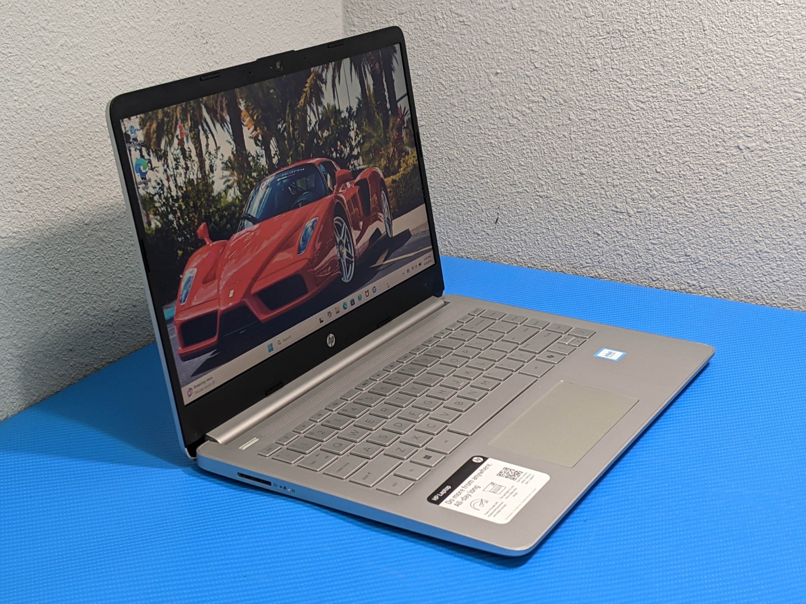 HP 14-dq6011dx 14″HD Intel N150 800MHz 16GB 128GB UFS Win11Home 95tt +Charger