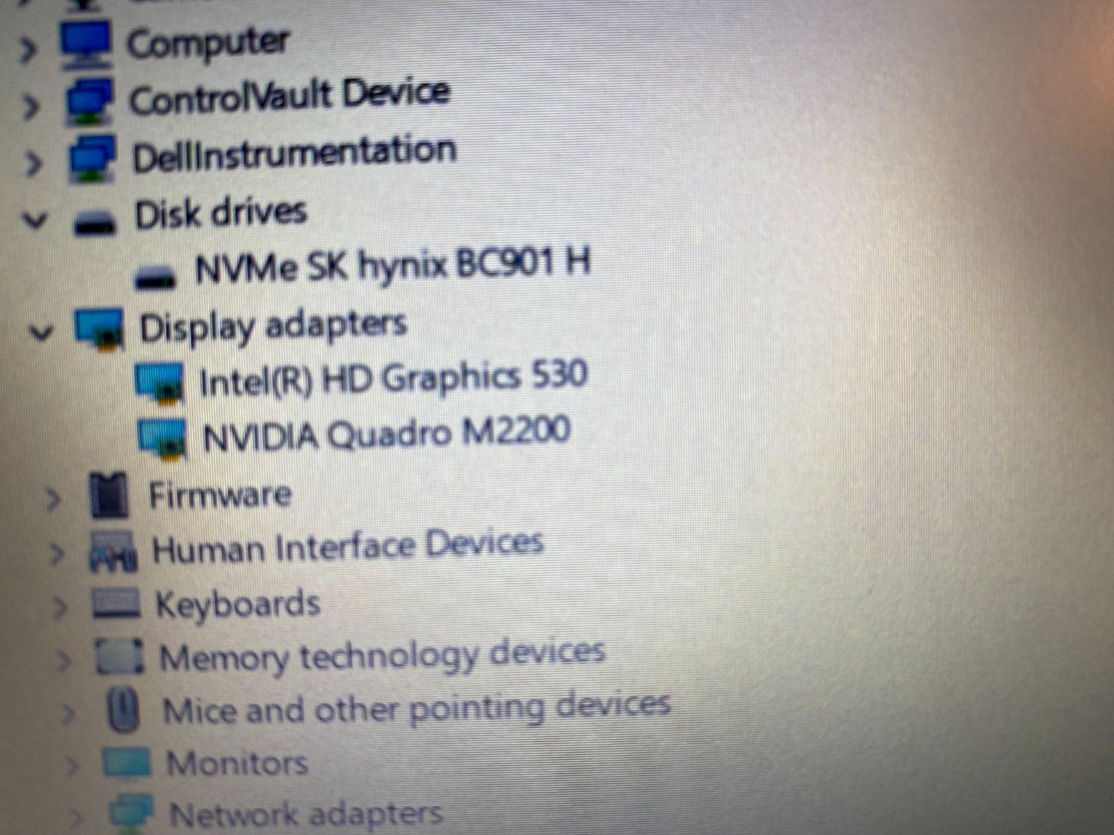 Dell Precision 7520 Intel i7-6820HQ 2.70GHz 256GB SSD, 20GB RAM Win 11/M2200