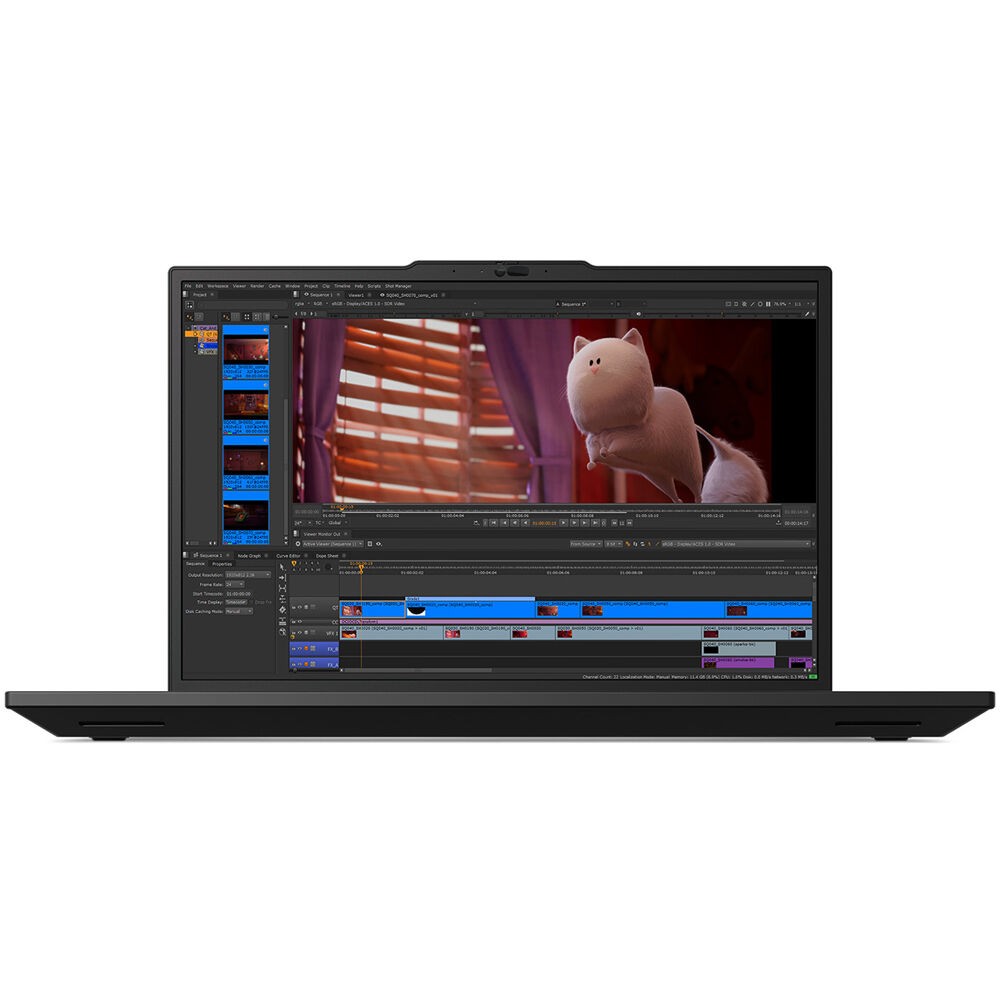 Lenovo 21QV003LUS ThinkPad P16s Gen 4 16″ Mobile Workstation – Black