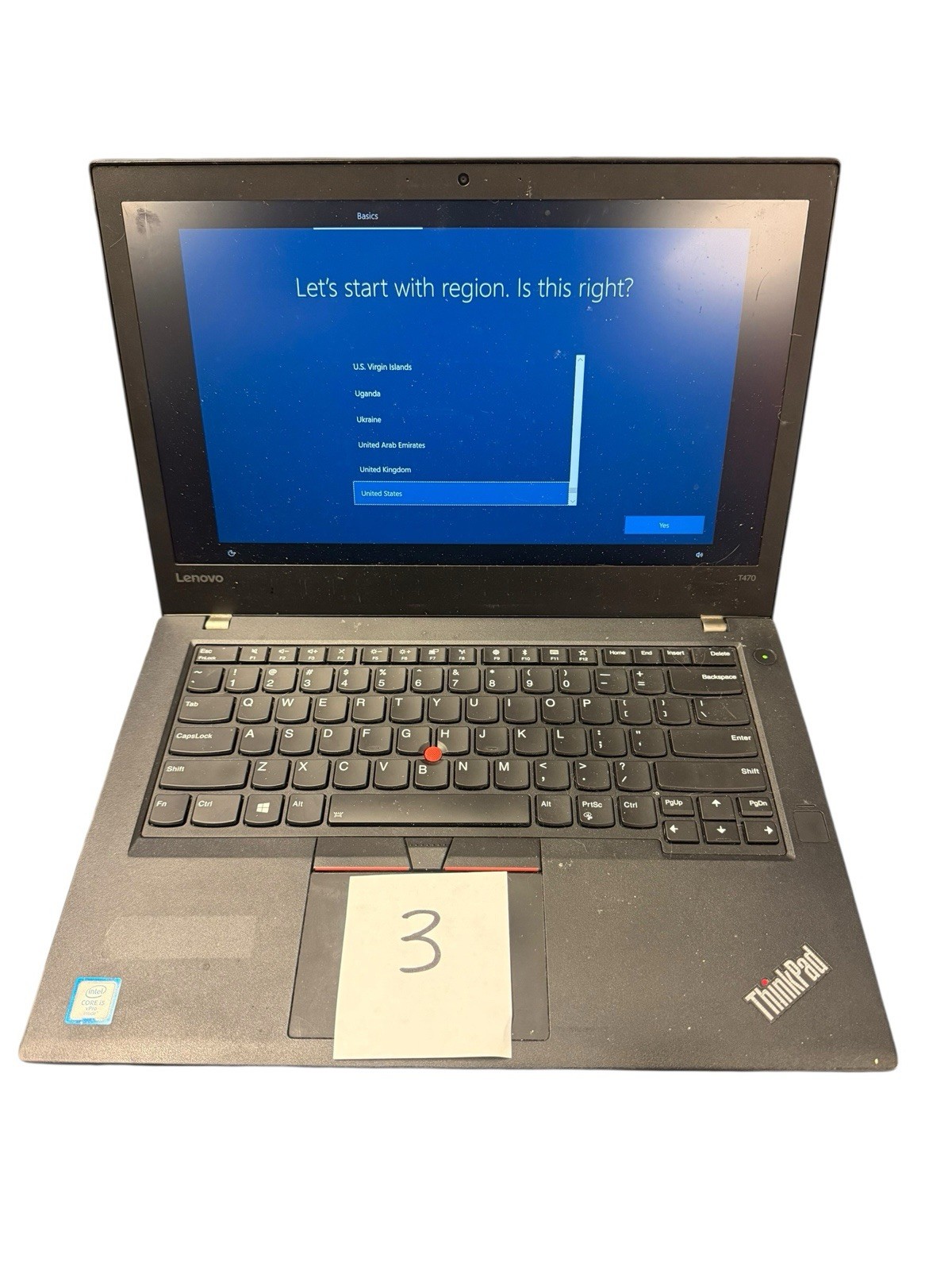 Lenovo ThinkPad Laptop T490 T480 T470 X270 i5 i7 *LOT/4 *PARTS *READ *FREESHIP