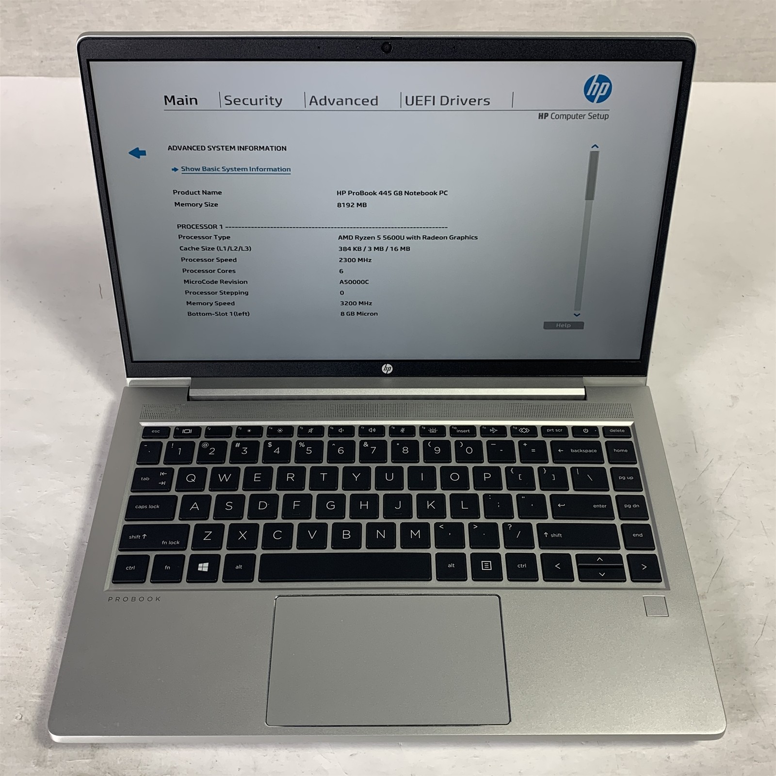 HP ProBook 445 G8 14″ Laptop Ryzen 5 5600U 2.3GHz 8GB – NO DRIVE