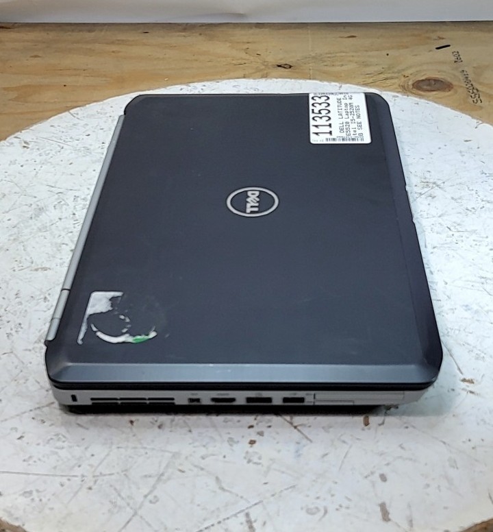 DELL LATITUDE E5520 Laptop Intel I5-2520M 4GB SEE NOTES