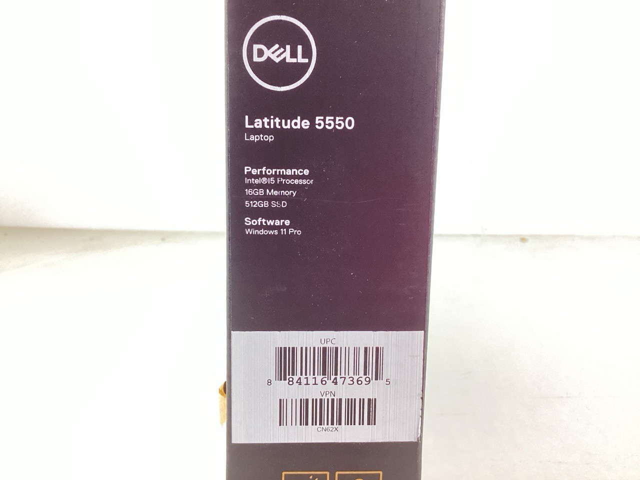 Dell Latitude 5550 15.6″ FHD Ultra 5 125U 16GB 512GB SSD WiFi 6E W11P (CN62X)