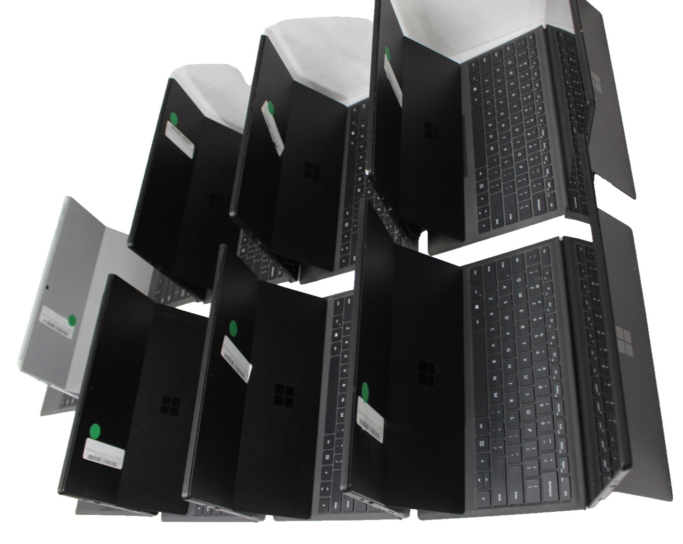 Lot of 9 Microsoft Surface Pro 7 1866 Mix i5 i7 16GB 512GB SSD w/keyboard No OS