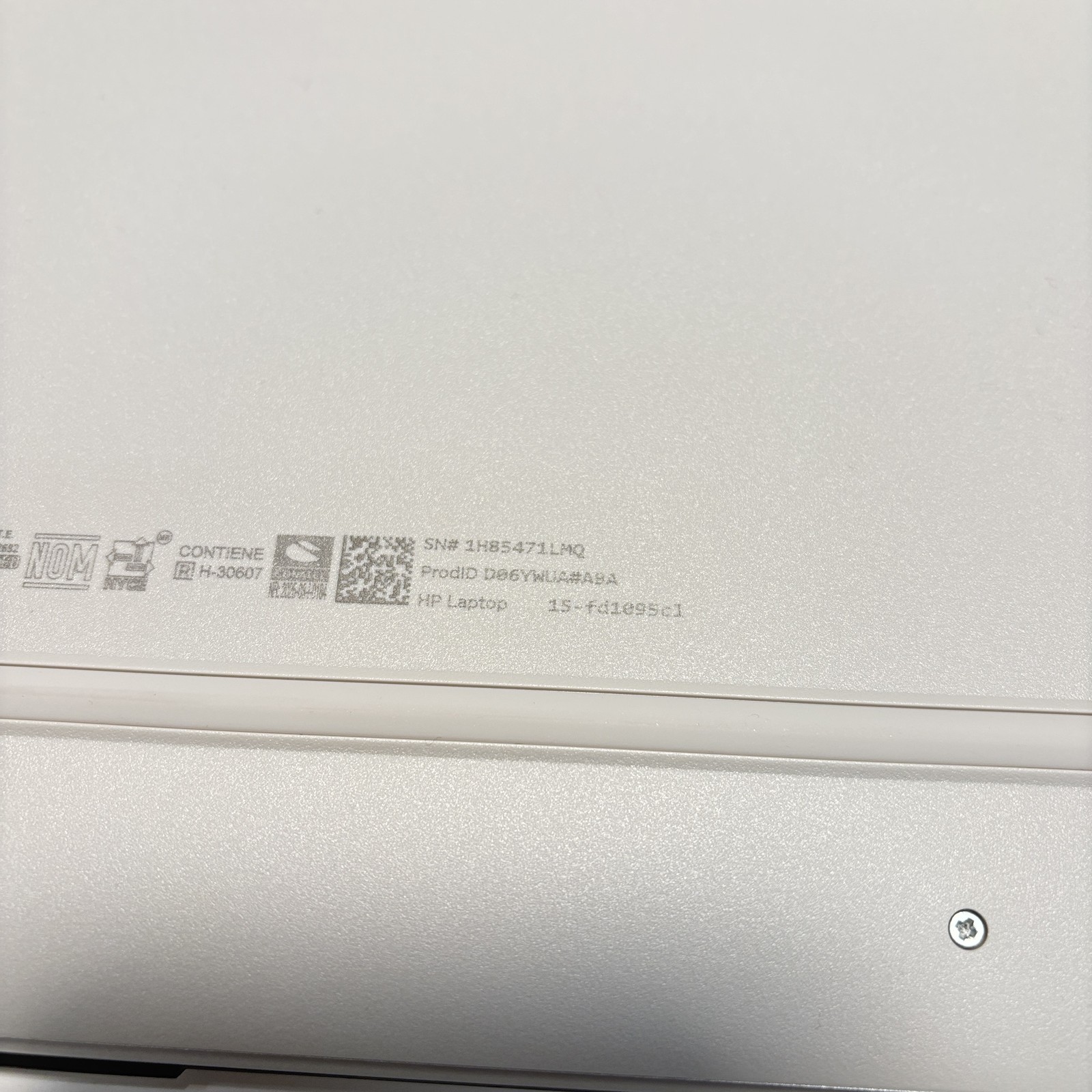 HP 15-fd1095cl Win 11 Intel Core Ultra 5 125H 3.6GHz 16GB RAM 1TB SSD 15.6″