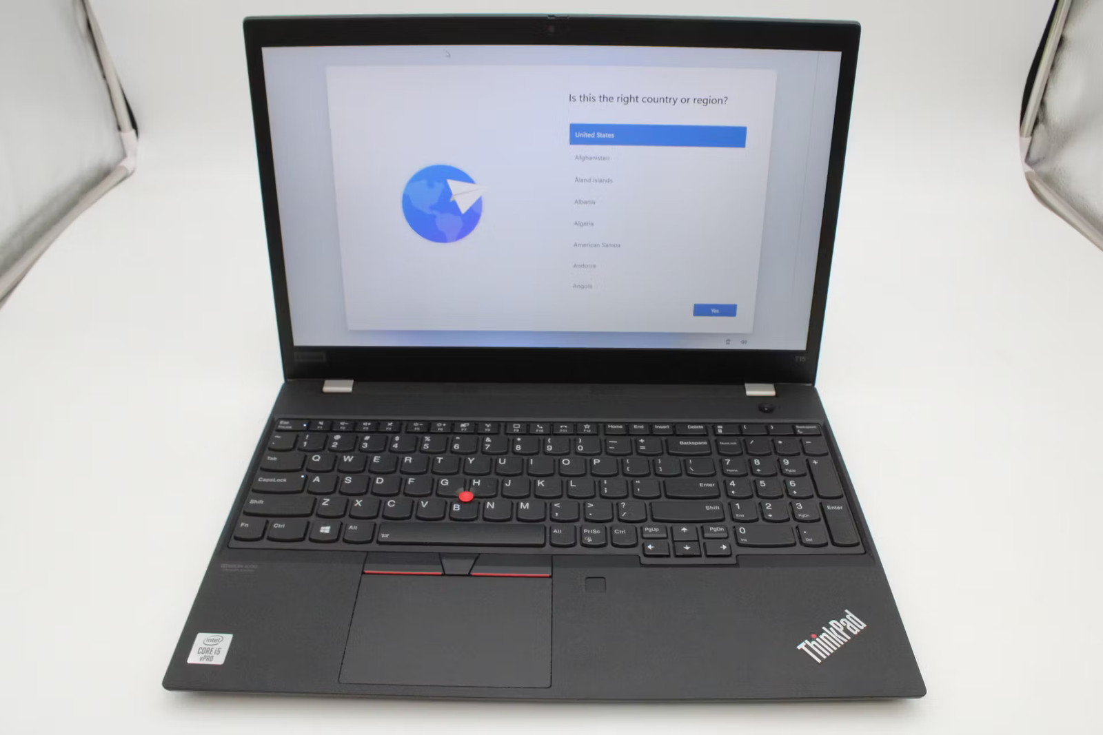 Lenovo ThinkPad T15 Gen 1 Used 15.5″ i5-10310U, 256GB NVMe, 8GB RAM