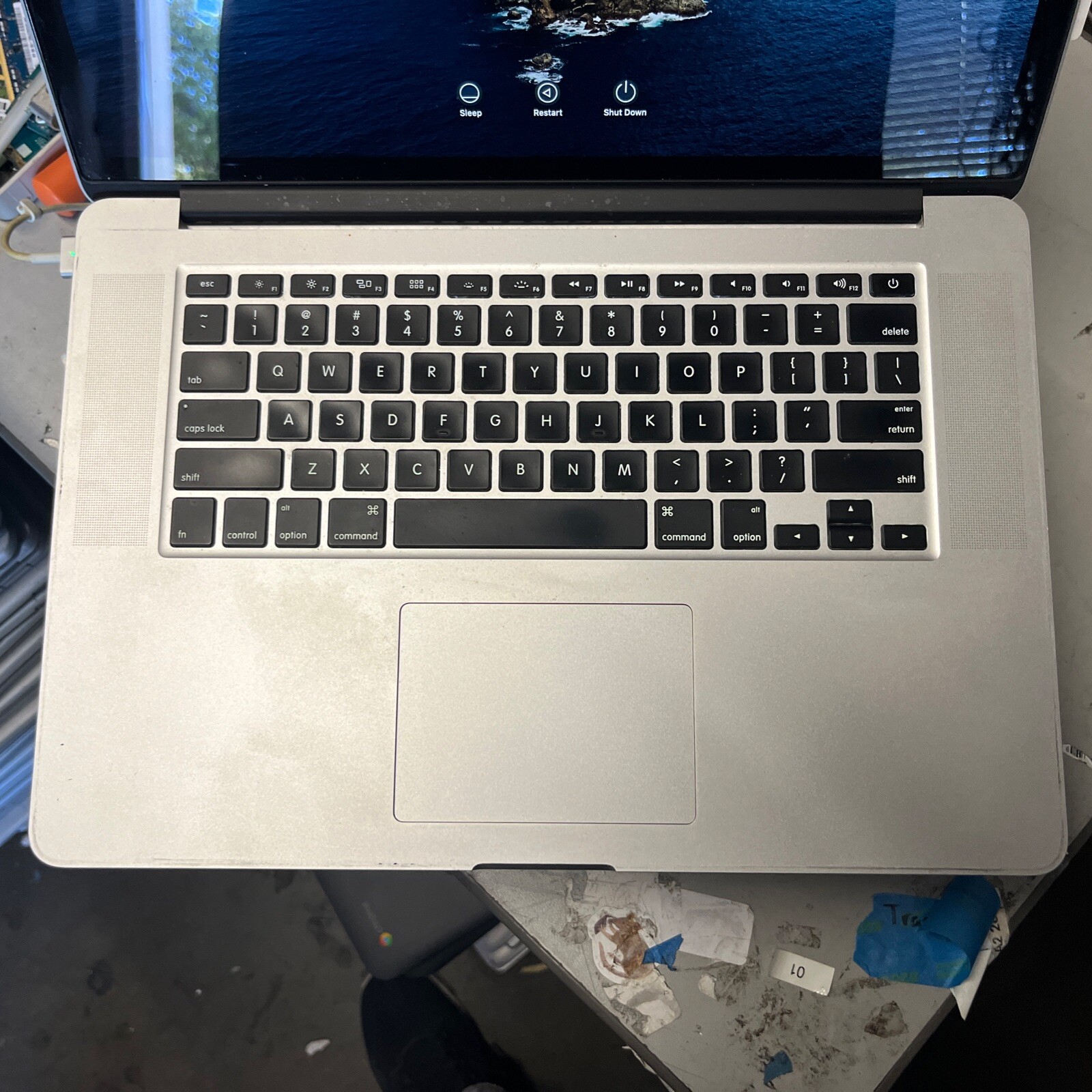 MacBook Pro 2012 15.4″ Retina A1398 i7 2.3 GHz 8GB 256GB SSD Catalina OS