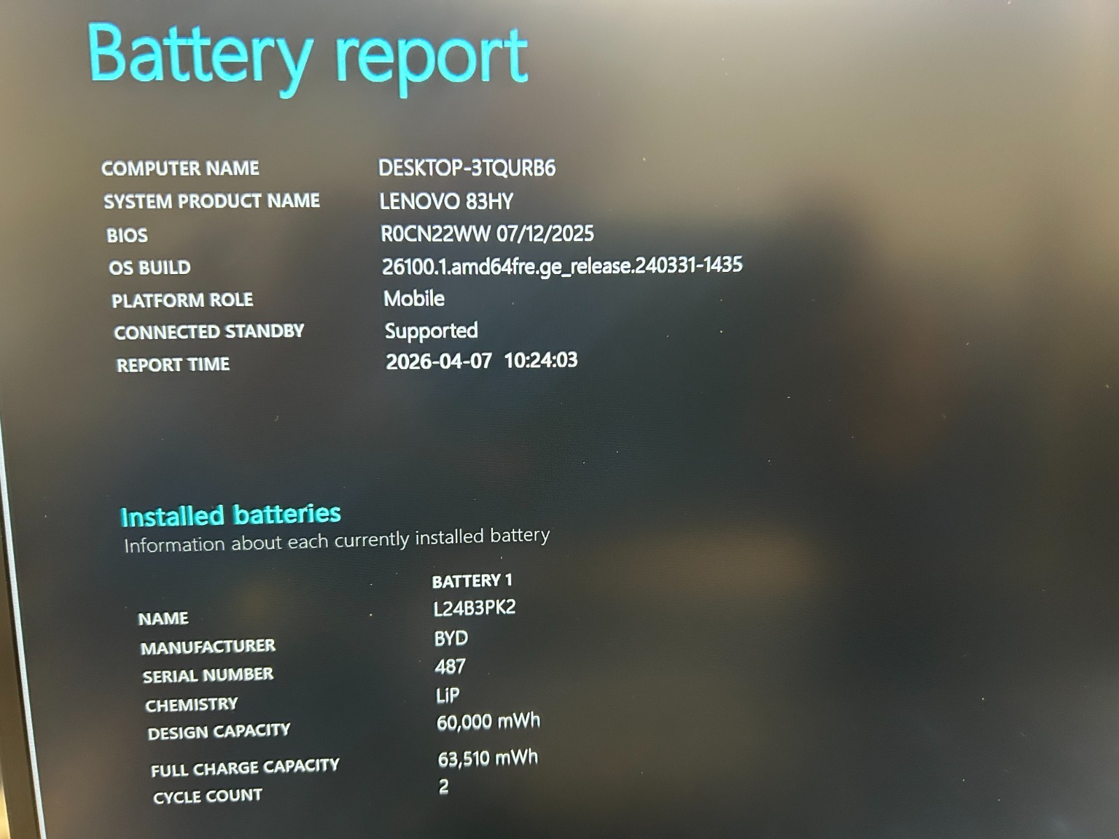 Lenovo IdeaPad Slim 5 16AKP10, AMD Ryzen AI 7 350, 2.00 GHz, 16 GB RAM 1 TB NVMe