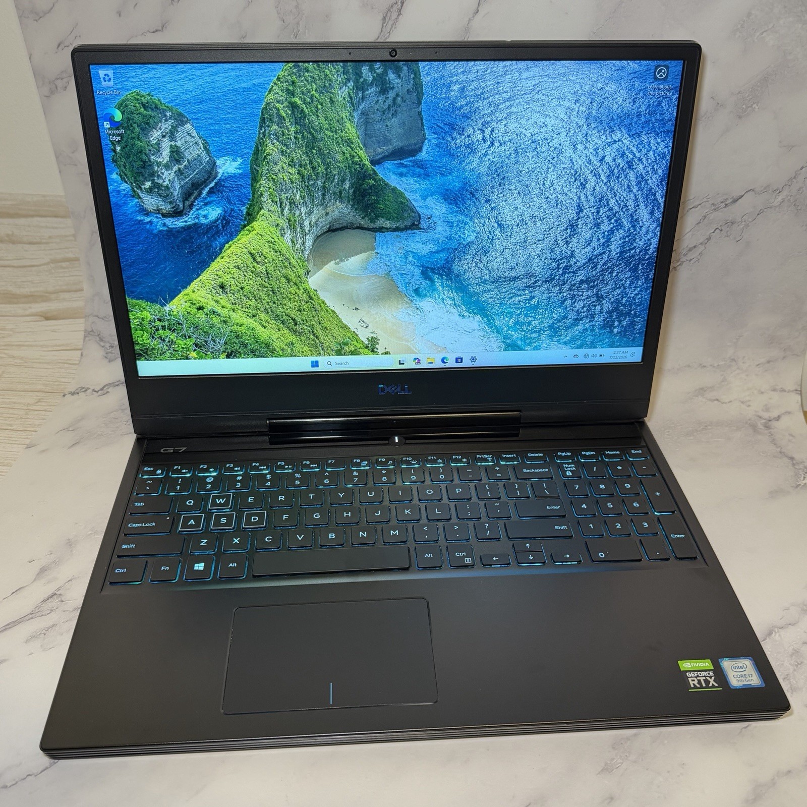 Dell G7 7590 Gaming Laptop FHD i7-9750H – 32GB RAM 512GB SSD GTX 2080 Max-Q GPU