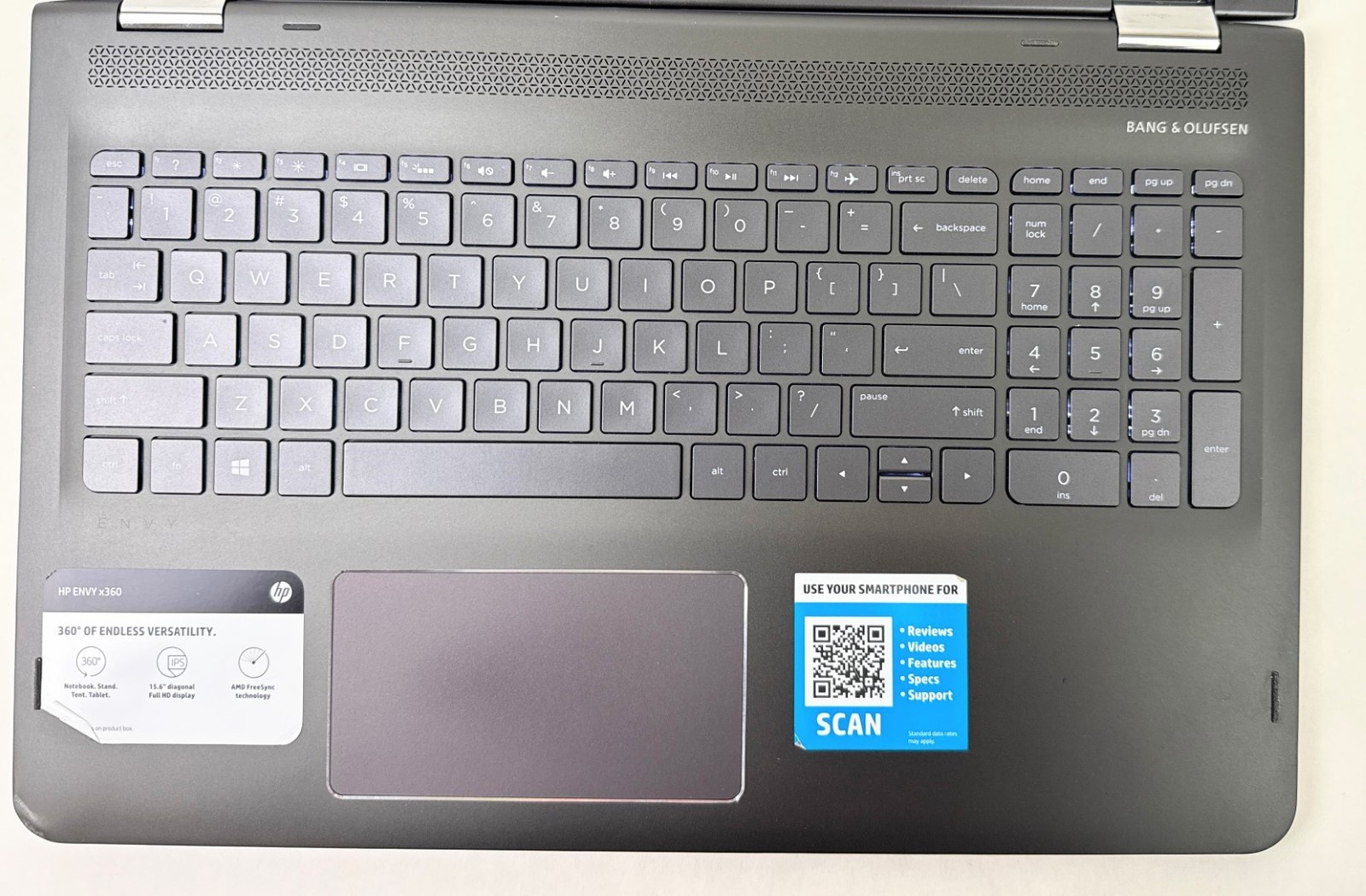 HP ENVY x360 M6-ar004dx 15.6″ FHD Touch FX-9800P 8GB 256GB W10H Laptop – Dents!