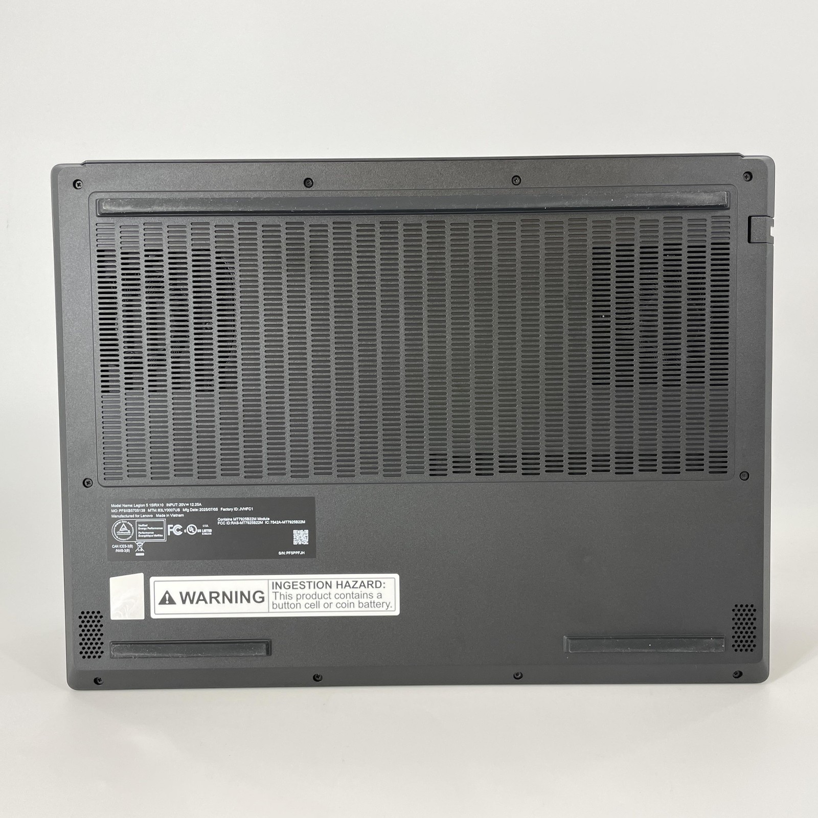 Lenovo Legion 5i Gen 10 15.1 165Hz QHD+ 2.2 GHz i9-14900HX 16GB 1TB SSD RTX 5070