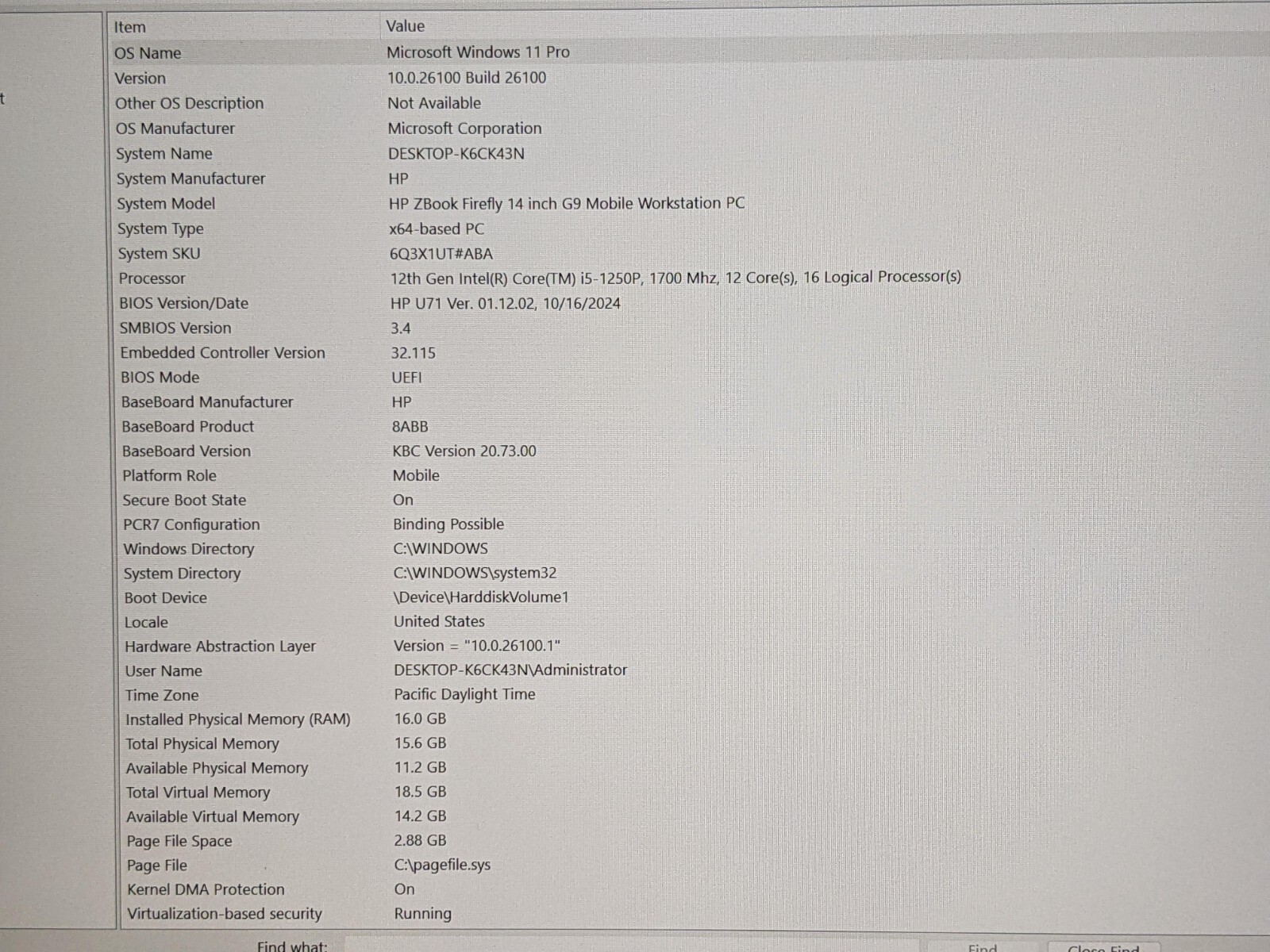 HP ZBook Firefly G9 14″FHD+ i5-1250P 1.7GHz 16GB 256GB SSD W11P WRNTY-10/25 +PA