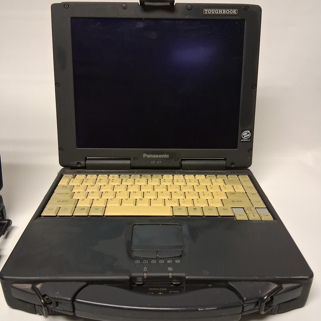 Vintage Panasonic Toughbook CF-27 Laptop PII 300MHz 128MB 10GB Win98-SE ***AS-IS
