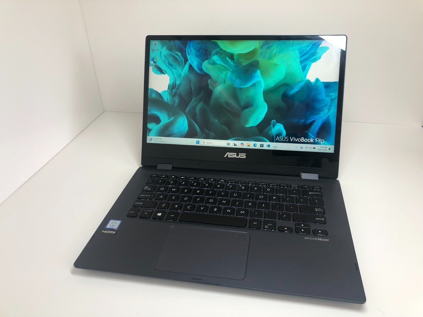 ASUS VivoBook Flip TP412F 14″ i3-8145U 4GB RAM 128GB SSD (Used)