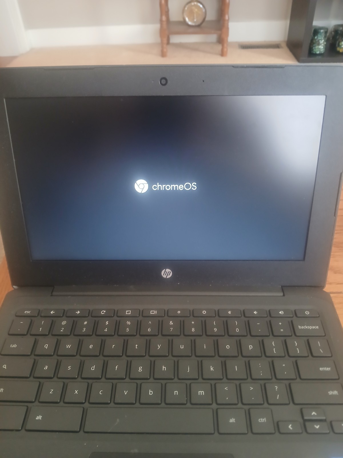 HP Chromebook Intel Processor Chrome OS Black Energy Star Laptop