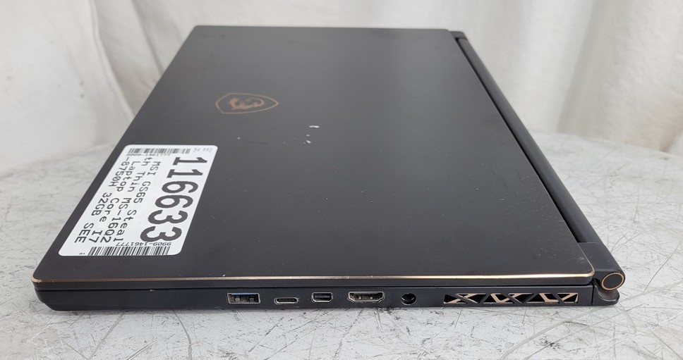 MSI GS65 Stealth Thin MS-16Q2 Laptop Core I7-8750H 32GB SEE NOTES