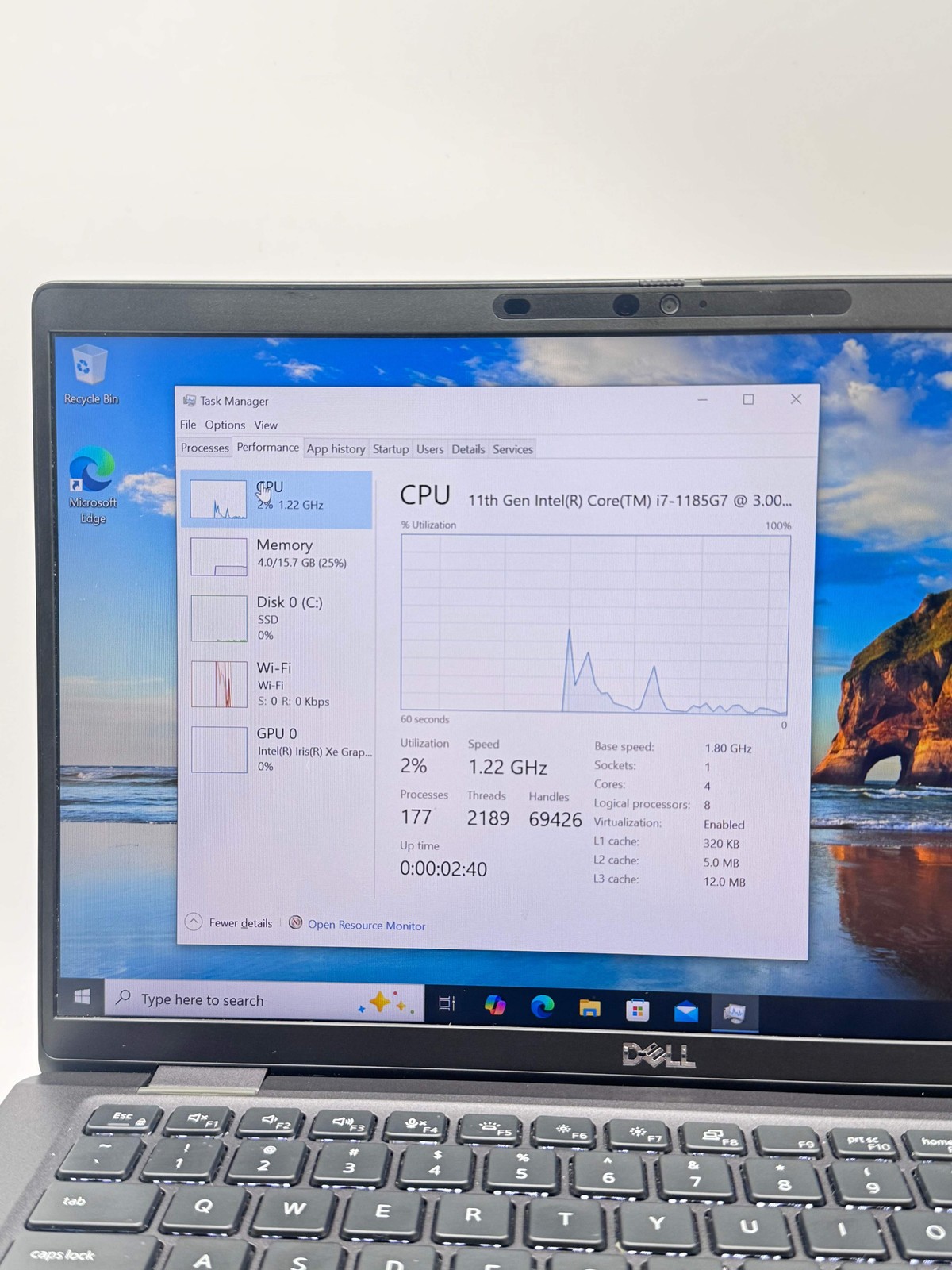 DELL LATITUDE 7420 INTEL CORE I7-1185G7 16GB RAM 512GB SSD w/o Charger