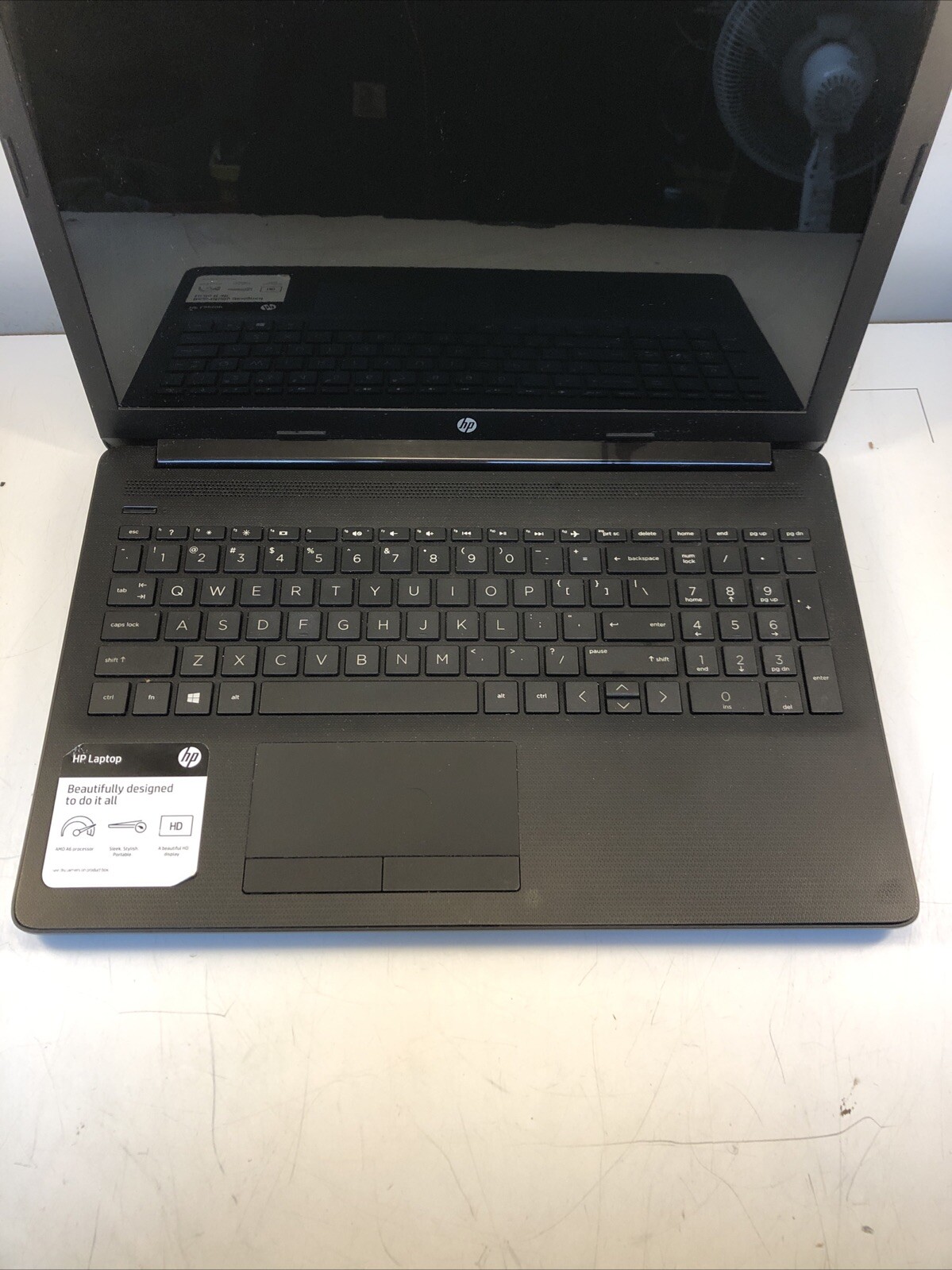 HP 15-db0011dx 15″ AMD Radeon A6-9225 2.60 GHz 8GB No HDD boot to bios
