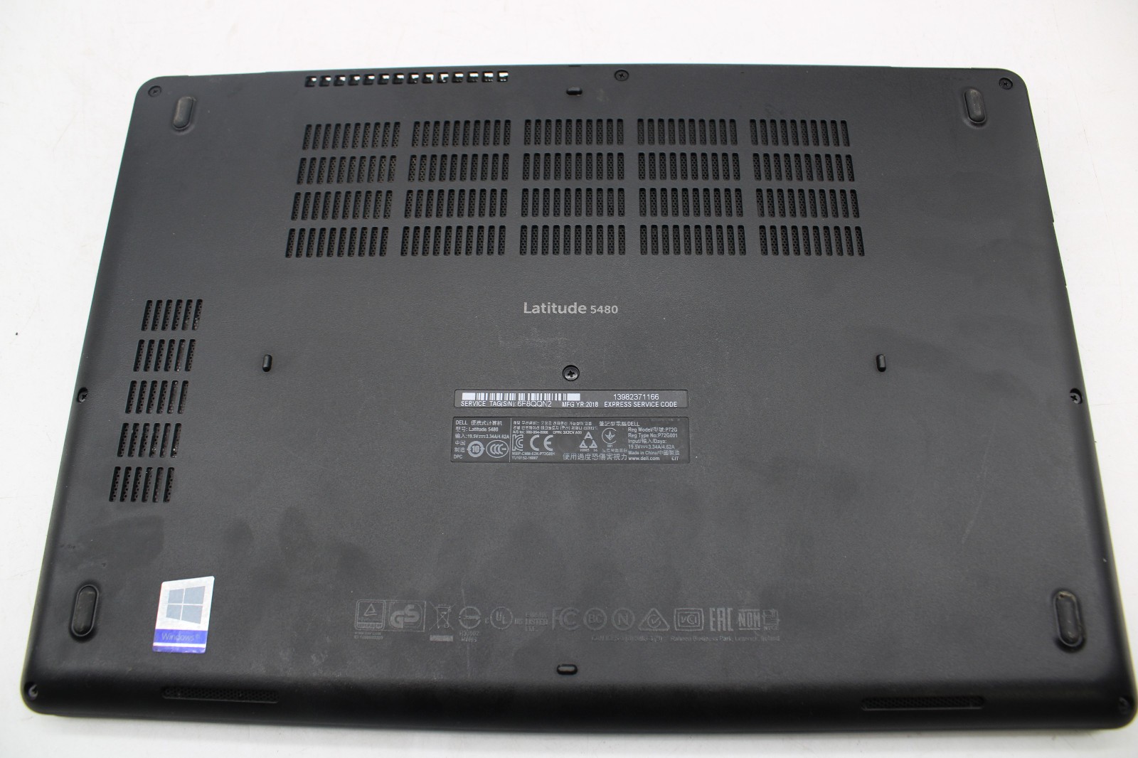 Dell Latitude 5480 – Intel Core i5-7200U, No RAM/SSD/Bat – POSTS