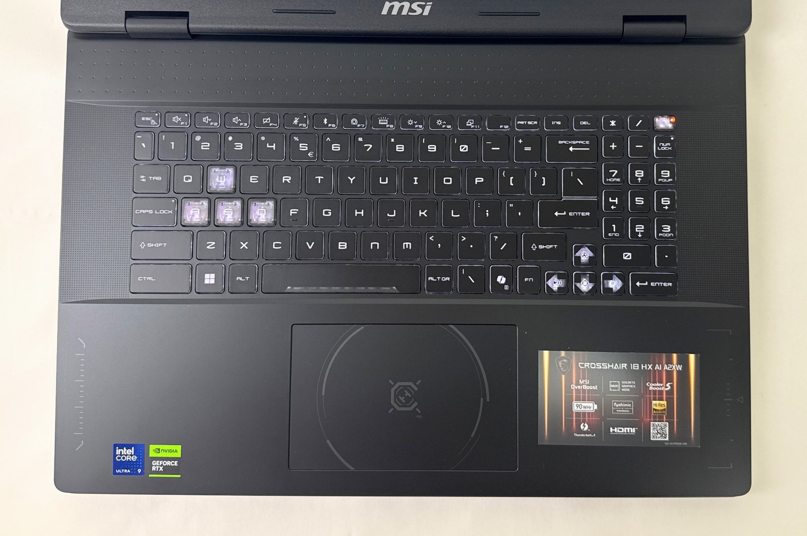 MSI Crosshair 18 HX AI 18″ WQXGA Ultra 9 275HX 32GB 1TB SSD RTX 5070 W11H Gaming