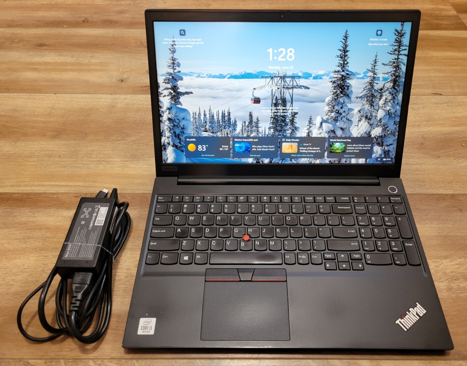 Lenovo ThinkPad E15 Intel i5-10210U @1.6GHz☆15.6″ UHD☆16GB RAM☆512GB SSD☆Win11