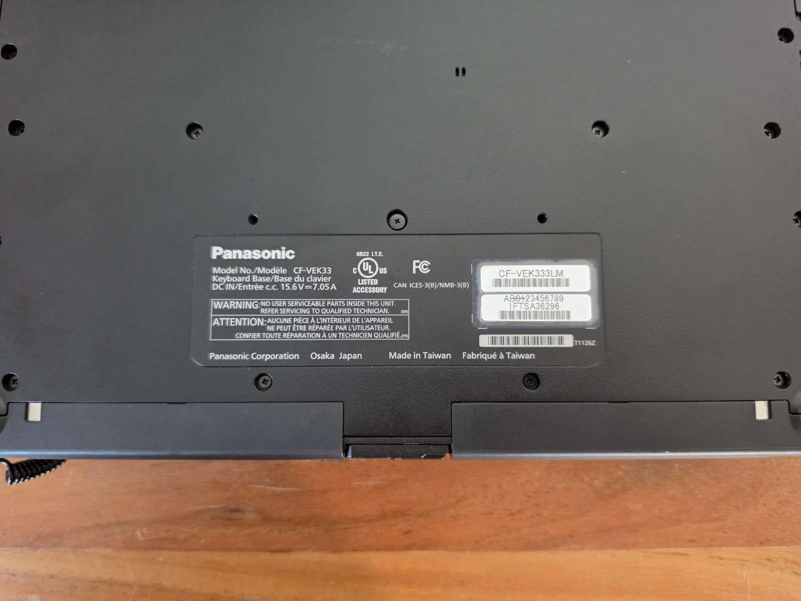 Panasonic Toughbook CF-33 Mk2 i7-10810U 32GB 1TB NVMe 4G LTE Only 100 Hours