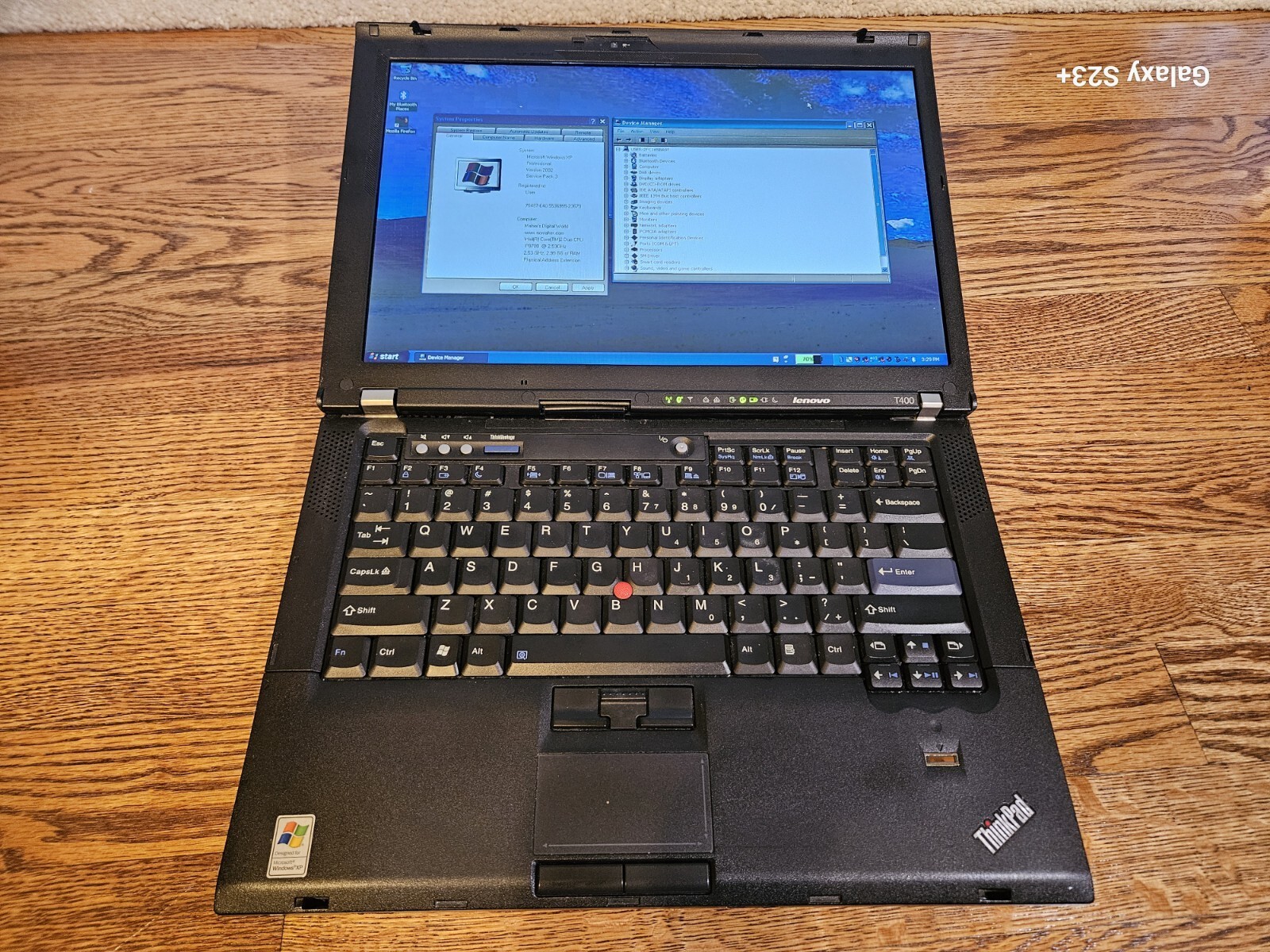 ThinkPad T400 4 GB/250 GB HDD/14″ 1280×800/ Windows XP. Ready to Use