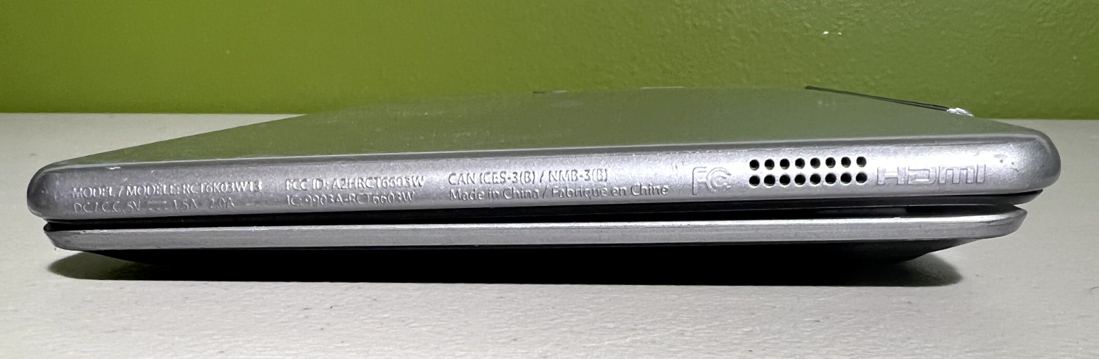 RCA Cambio W101SA23 Silver Tablet/Laptop For Parts only!