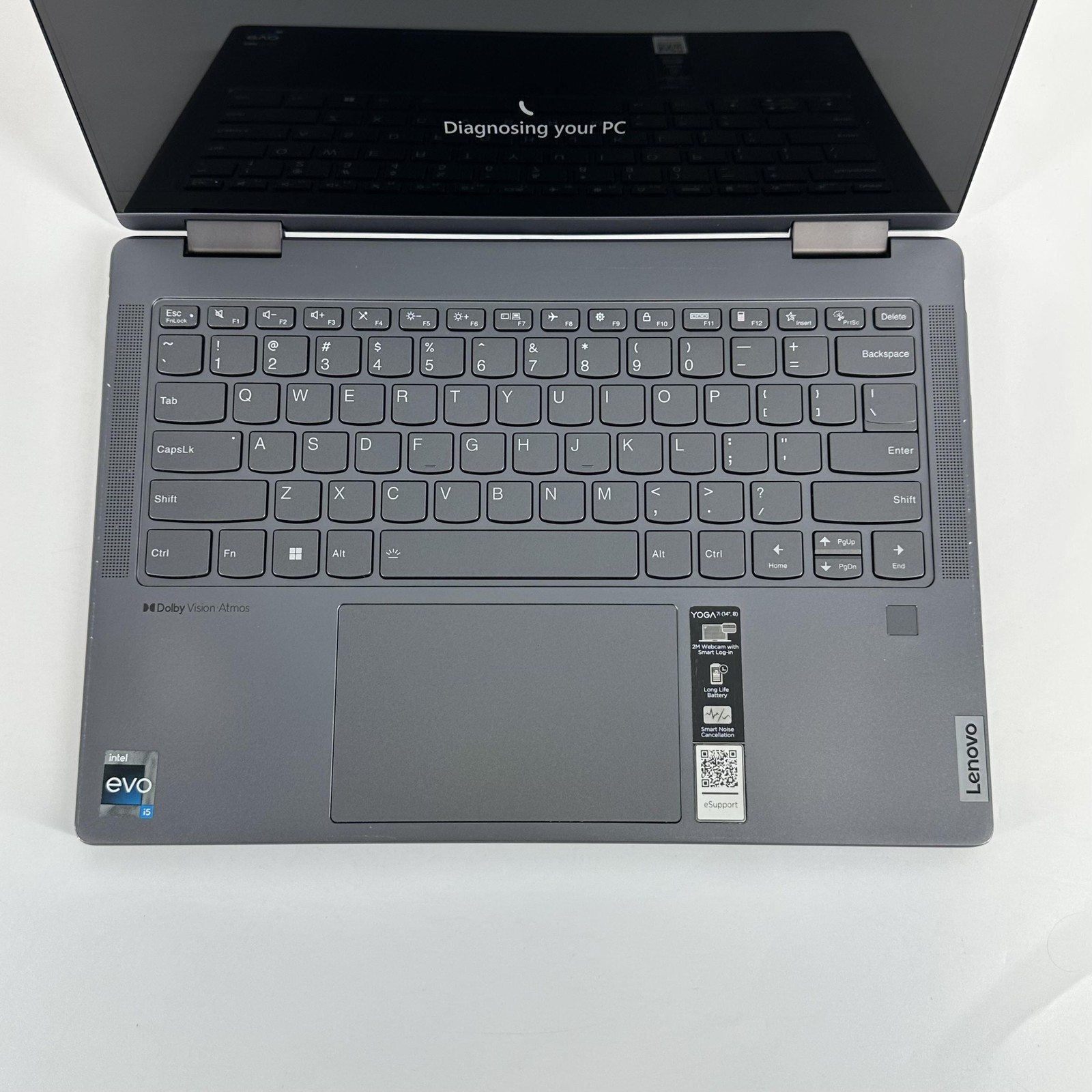 Lenovo Yoga 7i 14 Gray FHD+ TOUCH 1.3 GHz i5-1335U 8GB 512GB SSD Good