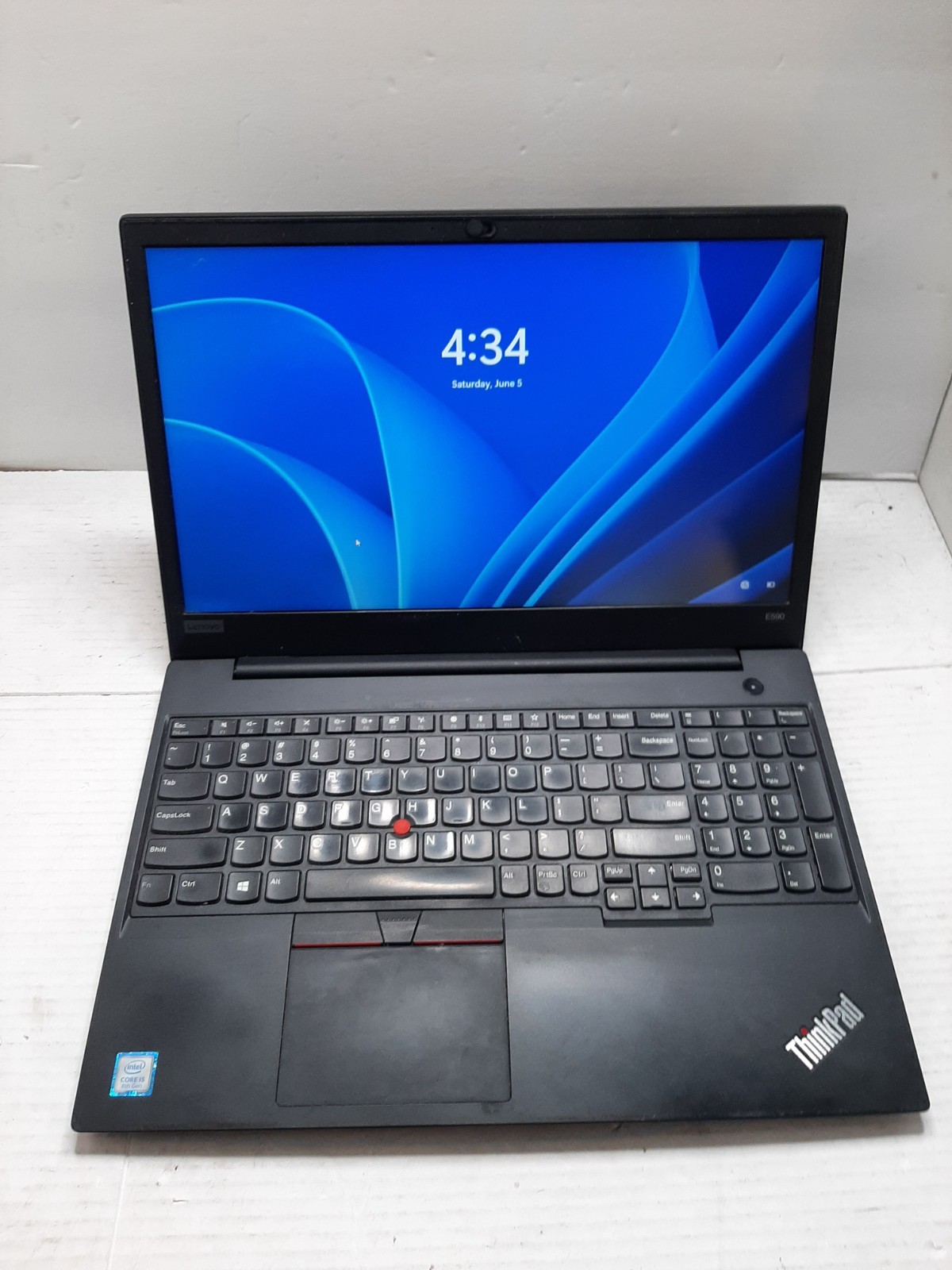 Lenovo ThinkPad E590 i5-8265U 1.60GHz 8GB RAM 256GB SSD Win11 #97