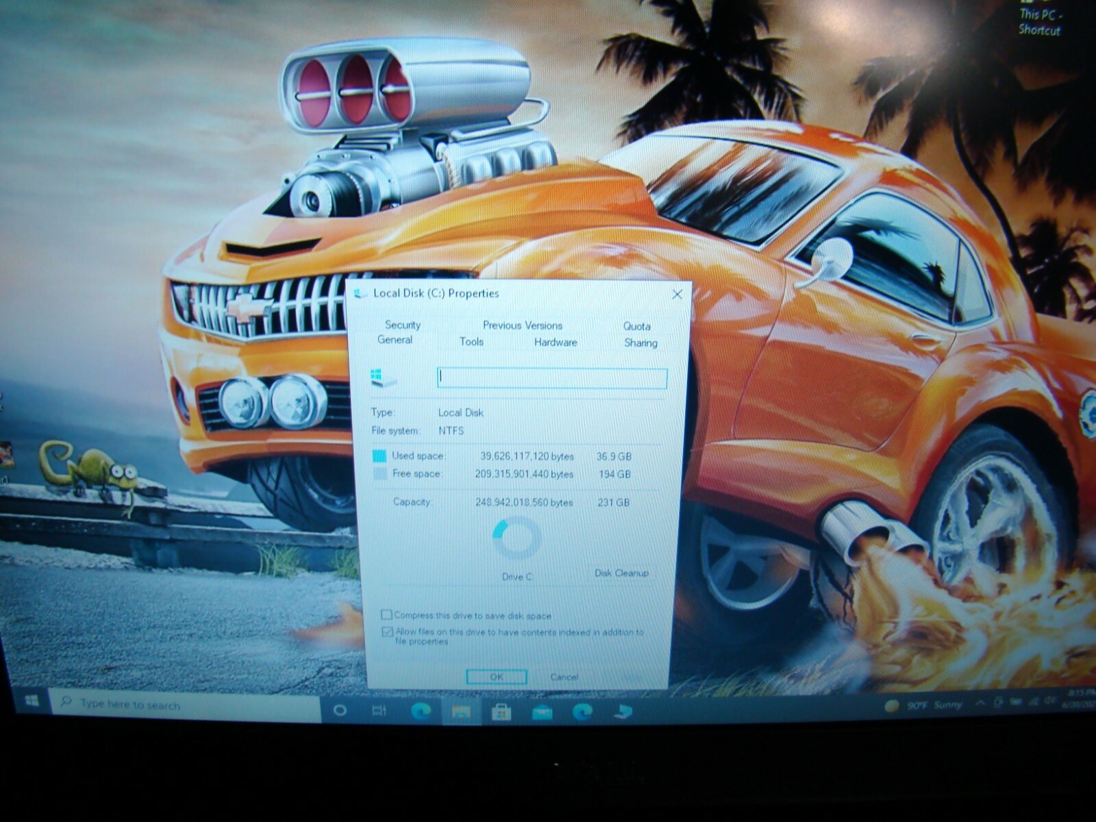 Dell Latitude E6400 Core 2 Duo T9600 2.80GHz Laptop Win10 64 SSD 4GB Lght Sensor