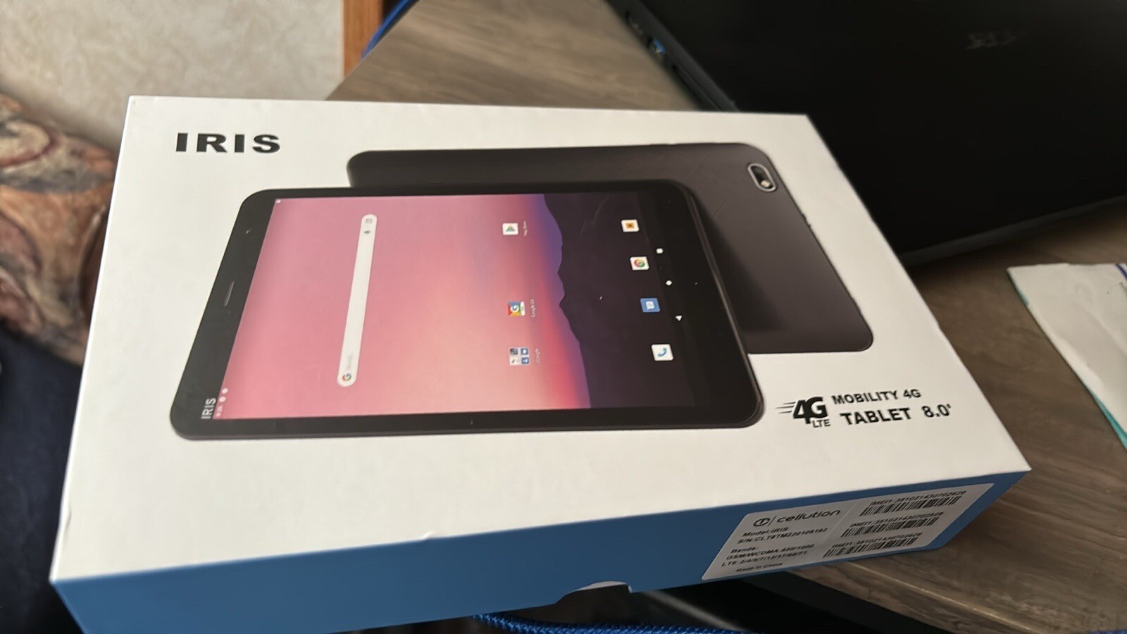 Cellution IRIS Tablet 8.0 – Any Carrier – ZT808 – 2GB RAM + 32GB