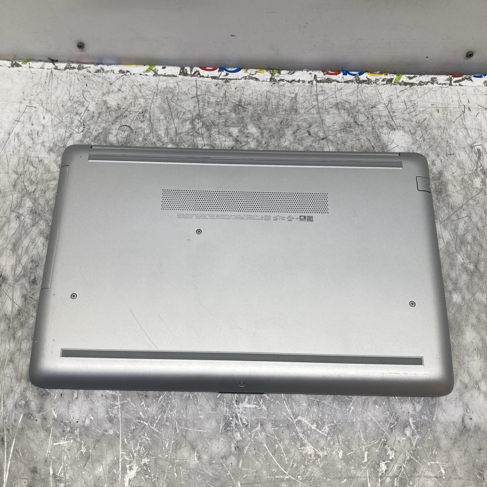 HP 15-DA0033WM | INTEL CORE I3-8130U 2.20GHZ no RAM/HDD NO OS Boot to BIOS