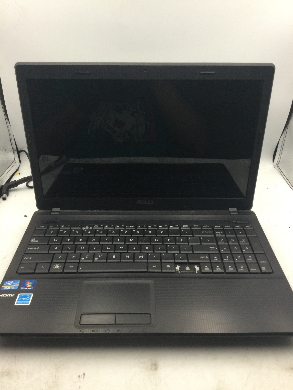 ASUS NOTEBOOK X54C – INTEL PENTIUM B960 – NO RAM – FOR PARTS – READ DESC- BB