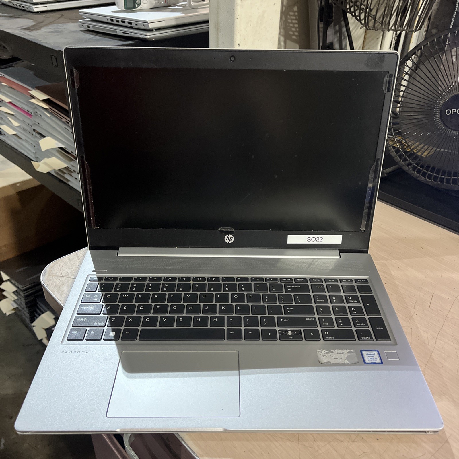 HP PROBOOK 450 G6 INTEL CORE I3-8145U 2.10GHZ 8GB RAM NO HD +