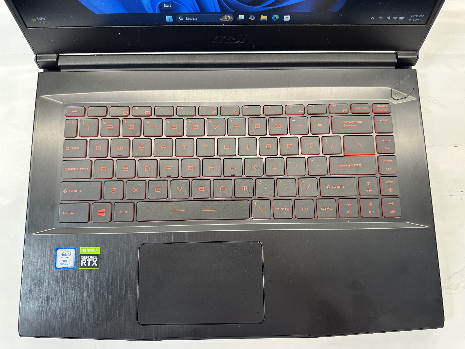 MSI MS-16W1 i5-9300H 2.40GHz 8GB 477GB SSD Windows 11 Home