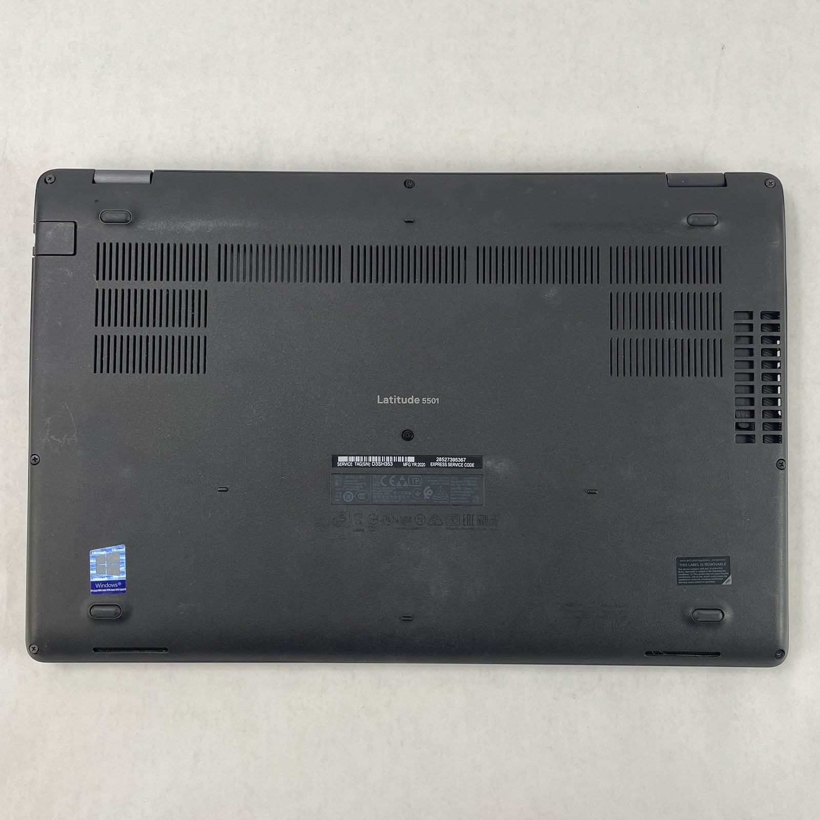 Dell Latitude 5501 15.6″ i5-9400H 2.50 GHz 8 GB RAM No SSD/OS/AC