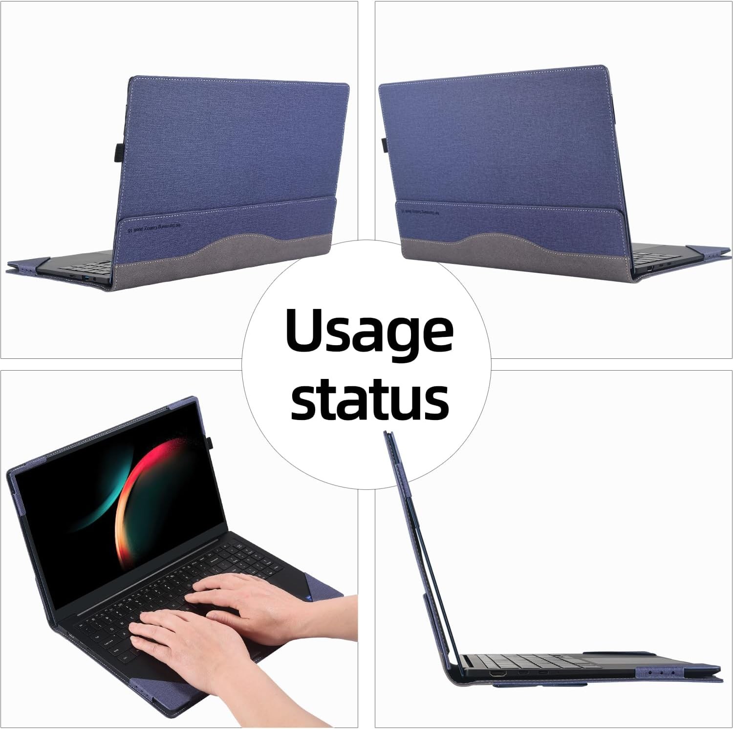 Laptop Case Cover for 15.6″ Samsung Galaxy Book5/4/3/2 Pro 360 Sleeve Bag