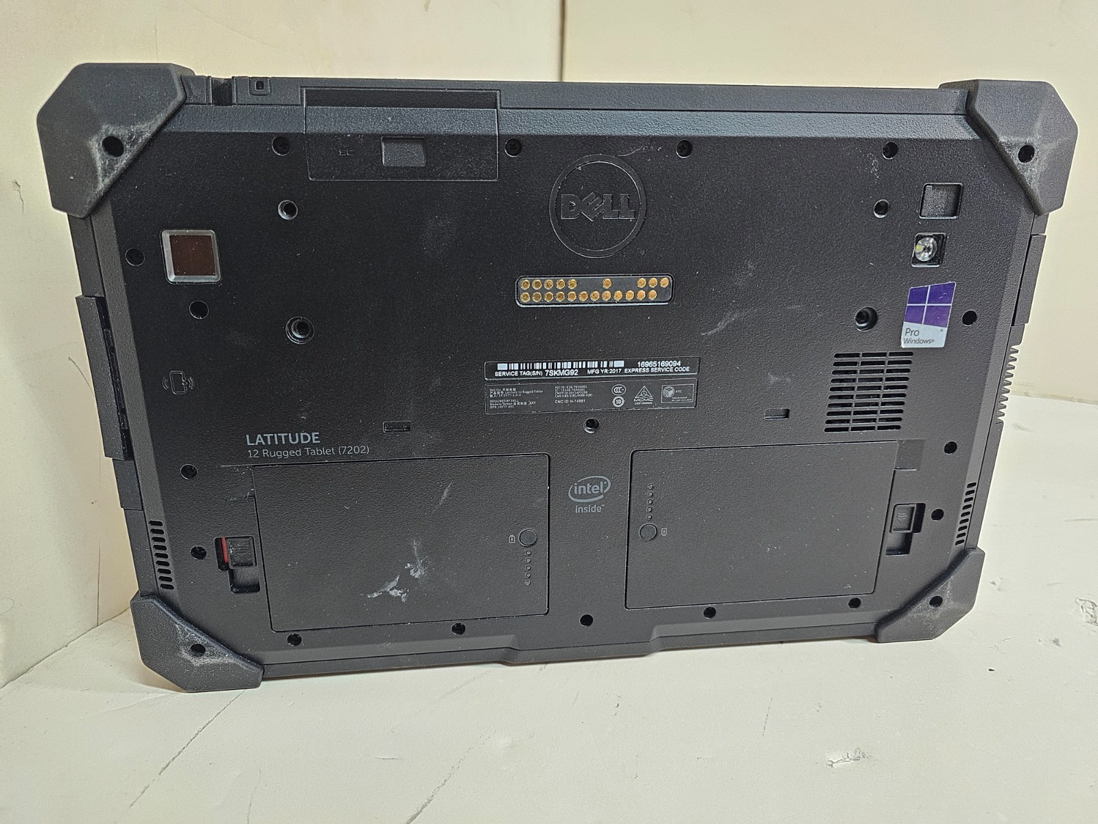 4 Laptop Lot – Dell Latitude 7220 & 7202 Rugged Tablet – 1.2 & 1.6 GHz 11.6″ SP1