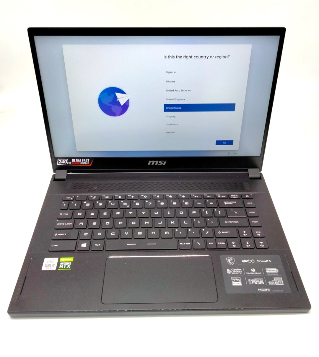 MSI GS66 Stealth 15.6″ i9-10980HK 32GB 3TB SSD RTX 2070 gaming Laptop