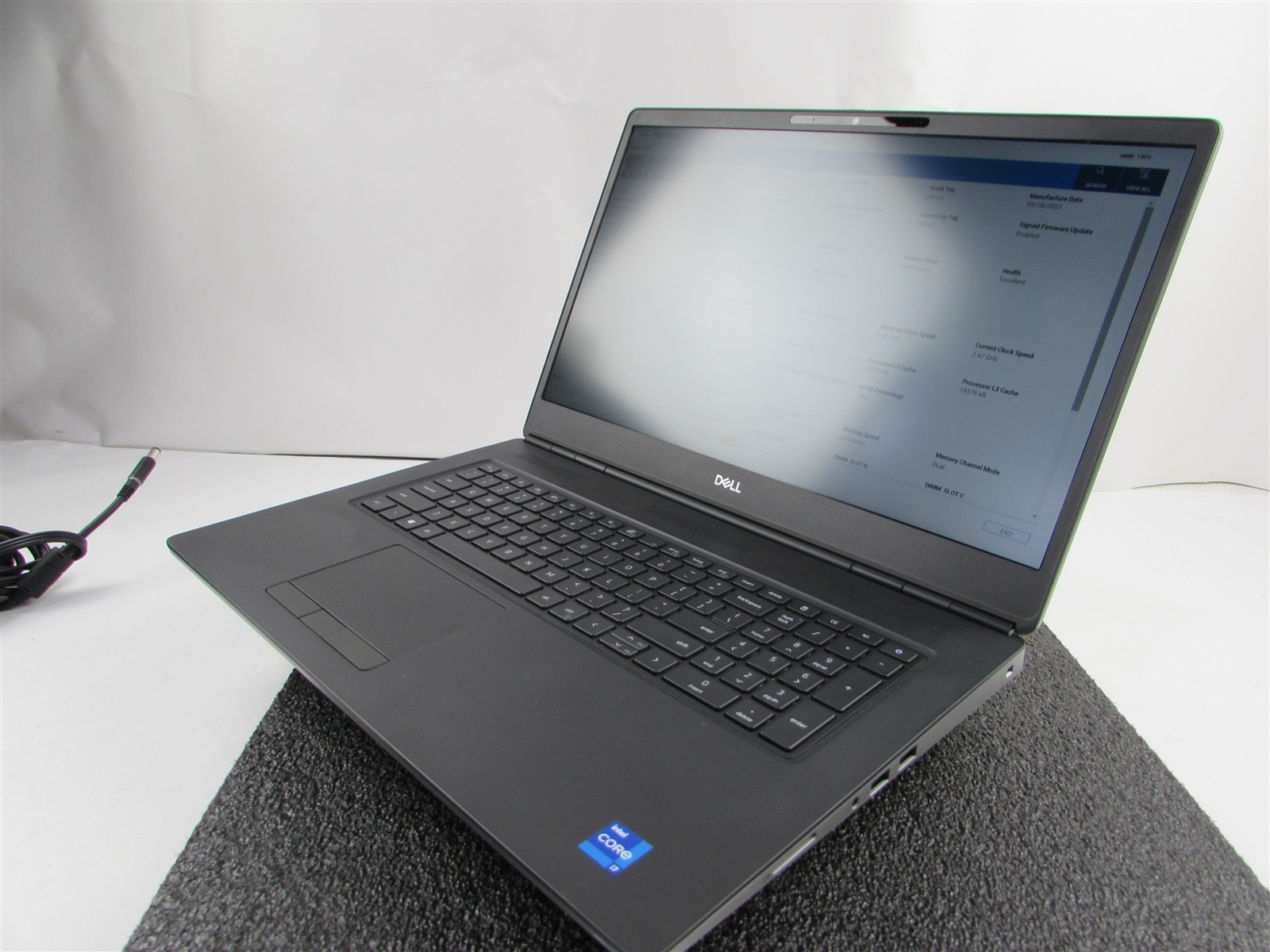 DELL PRECISION 7760 1920X1080 I7-11850H 1TB 32GB NVIDIA RTX A4000 WIN 11 PRO