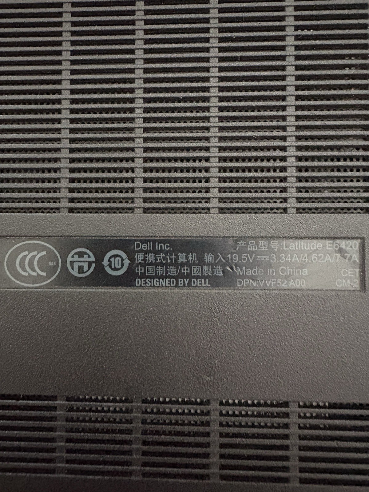 Dell Latitude e5420 Laptop W/ Power Cord 4GB dDR3 Windows 10 Read Description