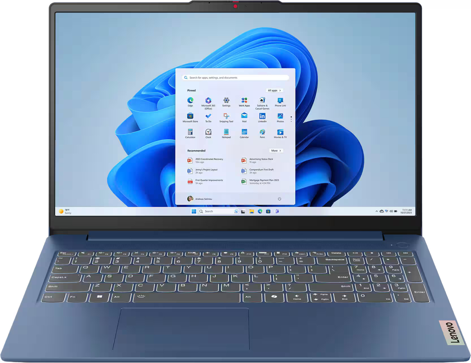 Lenovo – IdeaPad Slim 3i 15.6 in Full HD – Intel Processor N150 2024- 8GB Memory