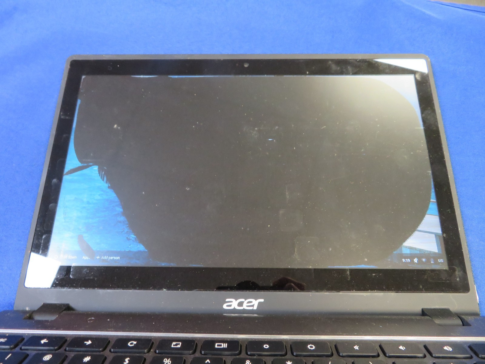 ACER Chromebook C720 – ZHN Laptop *WORKS FOR PARTS (SCREEN & BATTERY)*