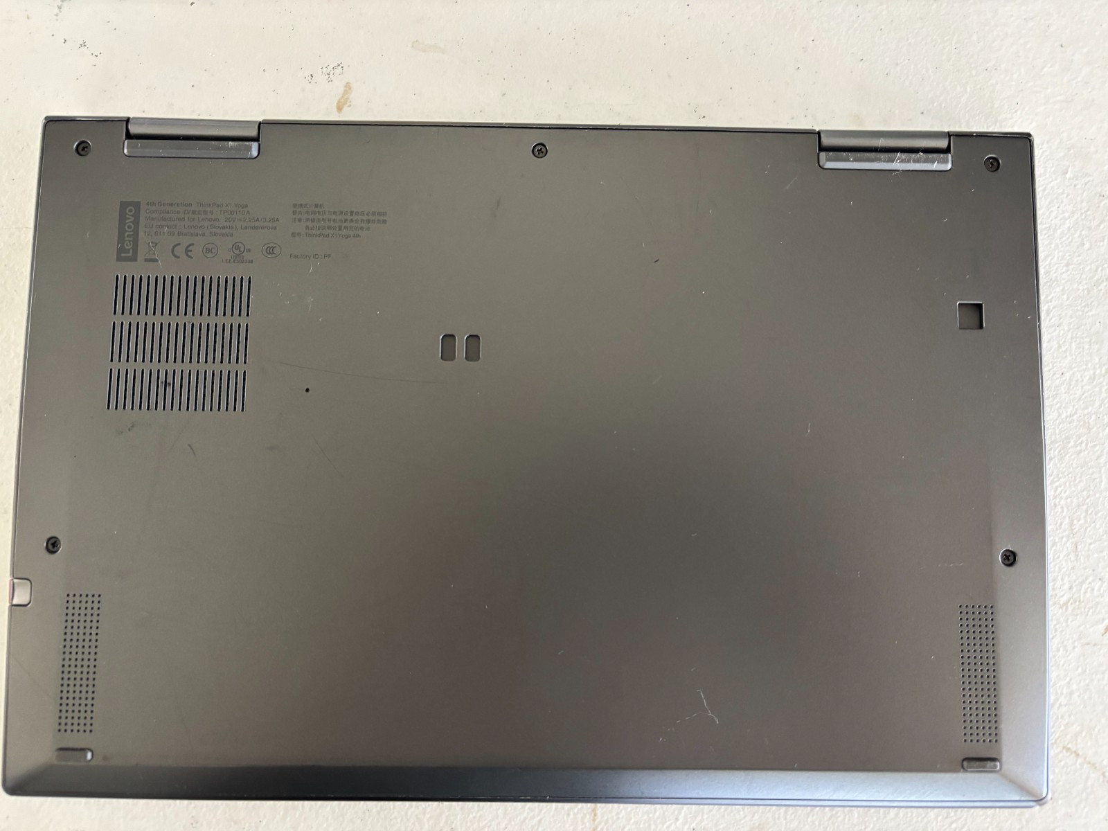 Lenovo ThinkPad X1 Yoga Gen 4 i7-10710U 16GB 512GB SSD Touch Win 11 Stylus 2N1