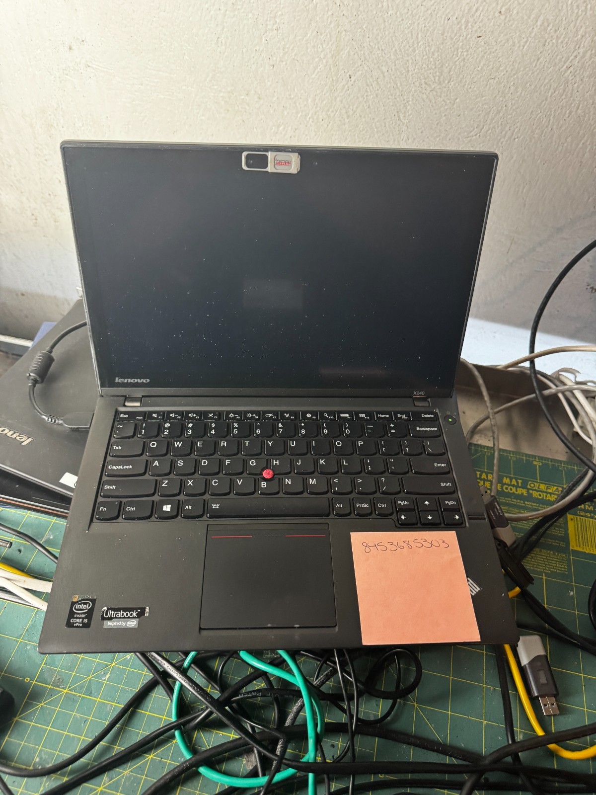 Lenovo ThinkPad x240 Core I5 Laptop For Parts/Repair #5930