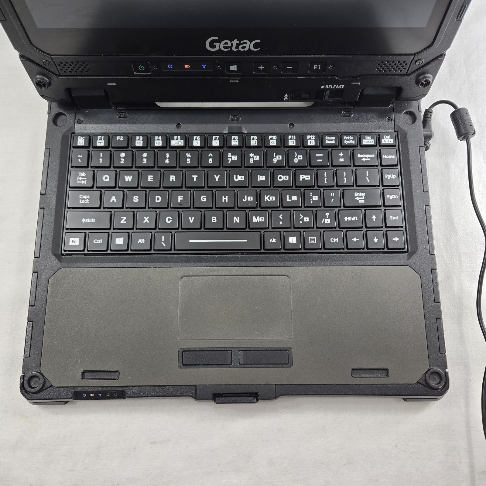 Getac K120 Toughbook i5-8250U 1.60GHz 256GB SSD 16GB Ram – 4G – GPS – Kyb LITE