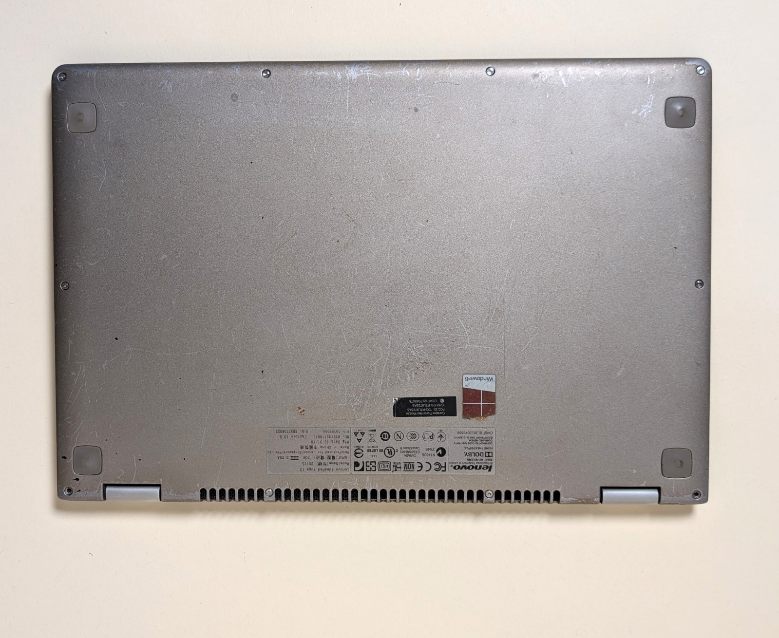 Lenovo Ideapad Yoga 13 (20175), Core i7-3537U, 8GB RAM, 240GB, Windows 10