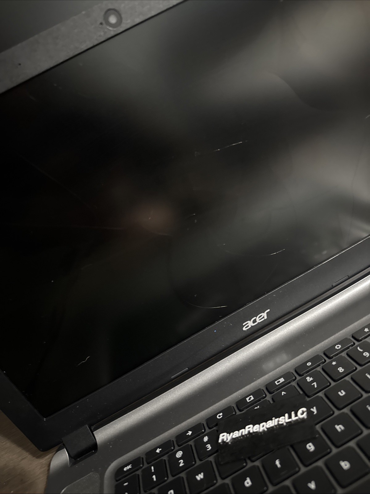 Acer Chromebook CB3-532-C3F7 15.6″ BROKEN SCREEN READ FOR PARTS