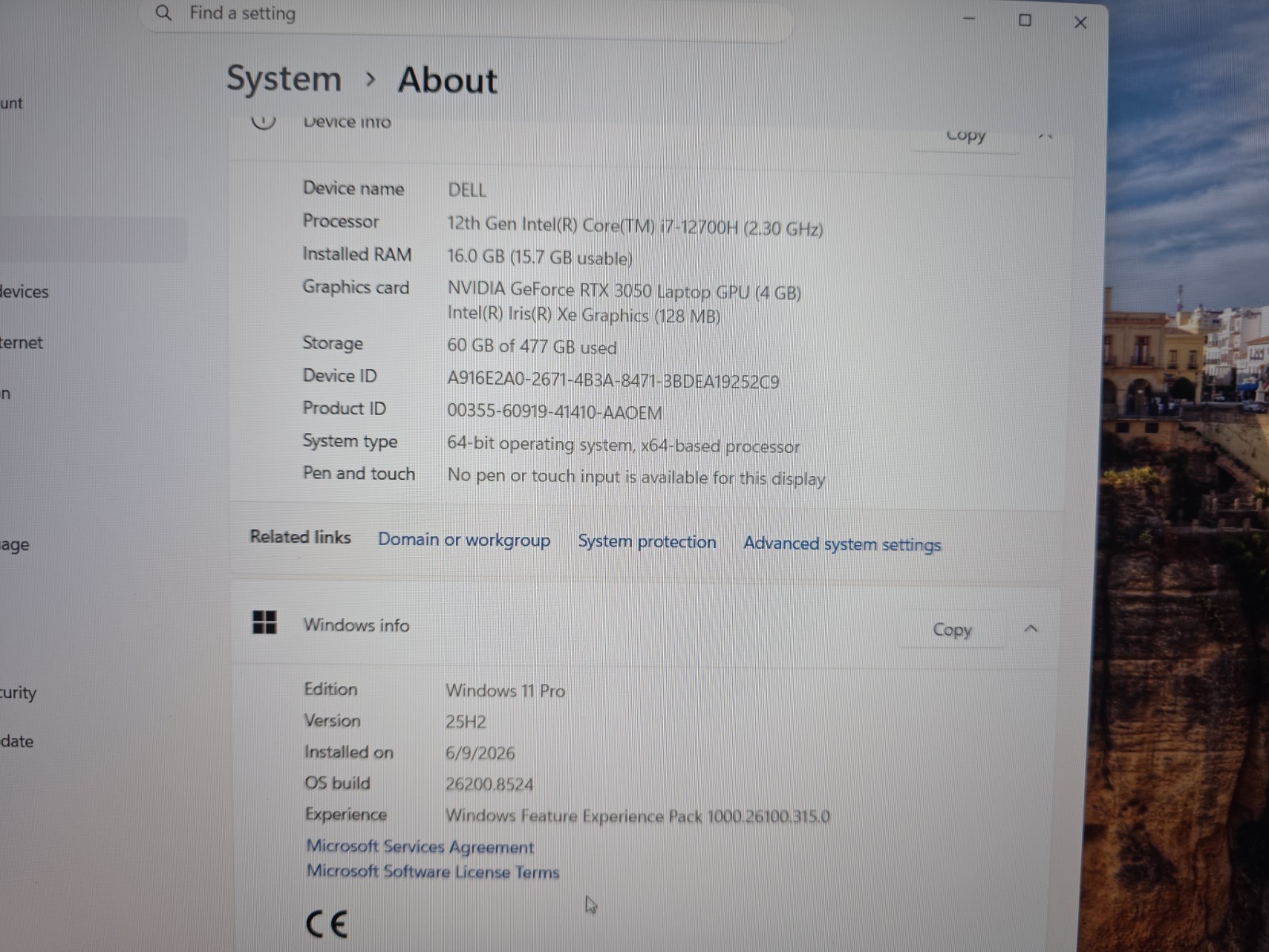 Dell XPS 15 9520 **READ Description**